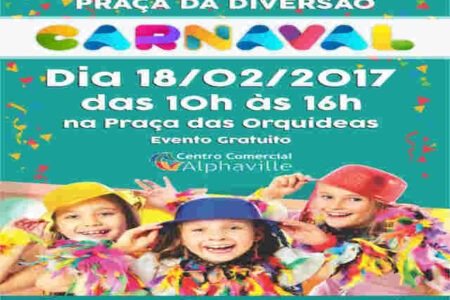 Praça da Diversão trará programação especial de Carnaval em Alphaville