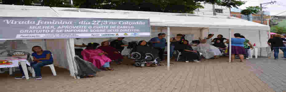 Carapicuíba realiza 1ª Virada Feminina com serviços gratuitos para as mulheres