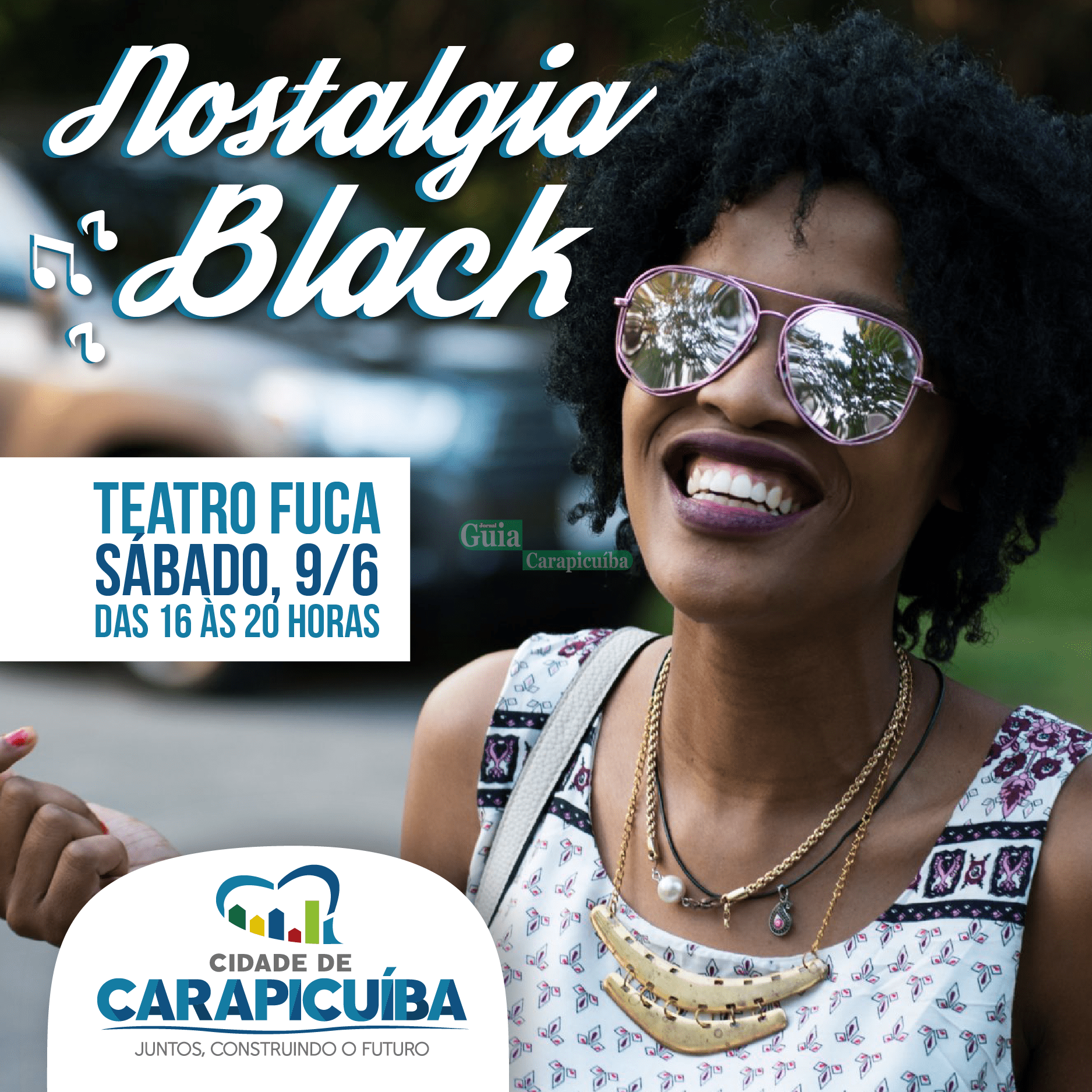 Baile Nostalgia Black é atração cultural no fim de semana em Carapicuíba
