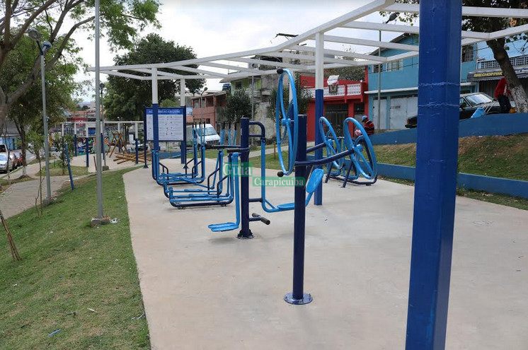 Prefeitura vai instalar oito novas academias ao ar livre até o final do ano em Jandira