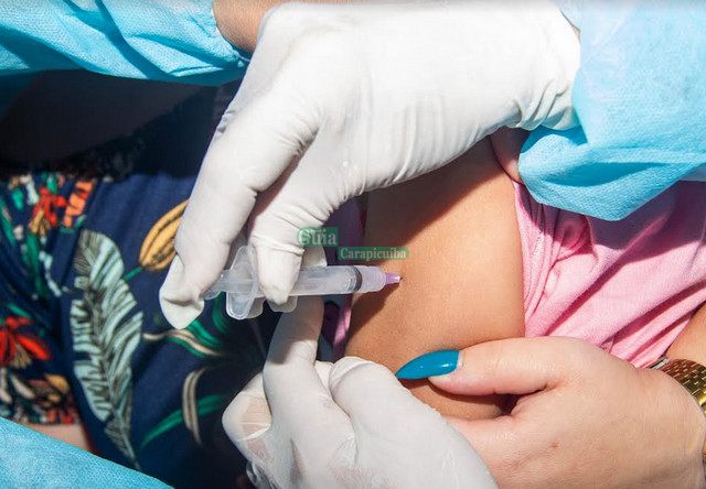 Neste sábado tem vacinação contra a gripe nas unidades de saúde de Carapicuíba