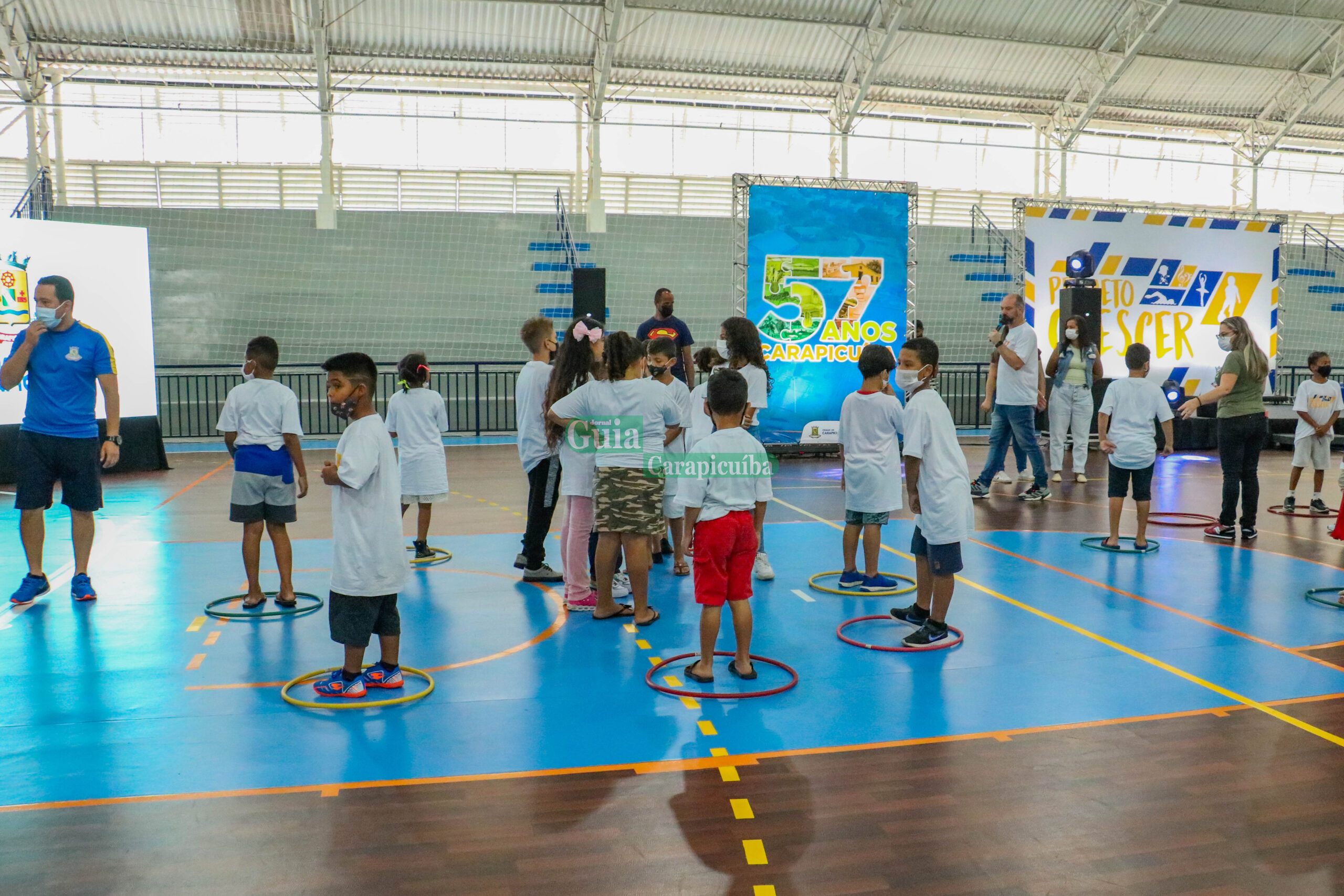 Carapicuíba realiza aula inaugural do Projeto Crescer