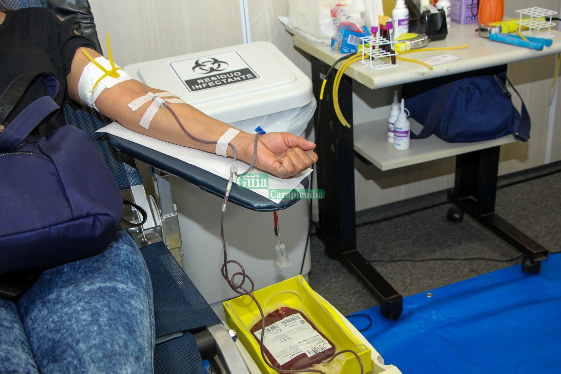 Pró-sangue disponibiliza posto temporário em Carapicuíba