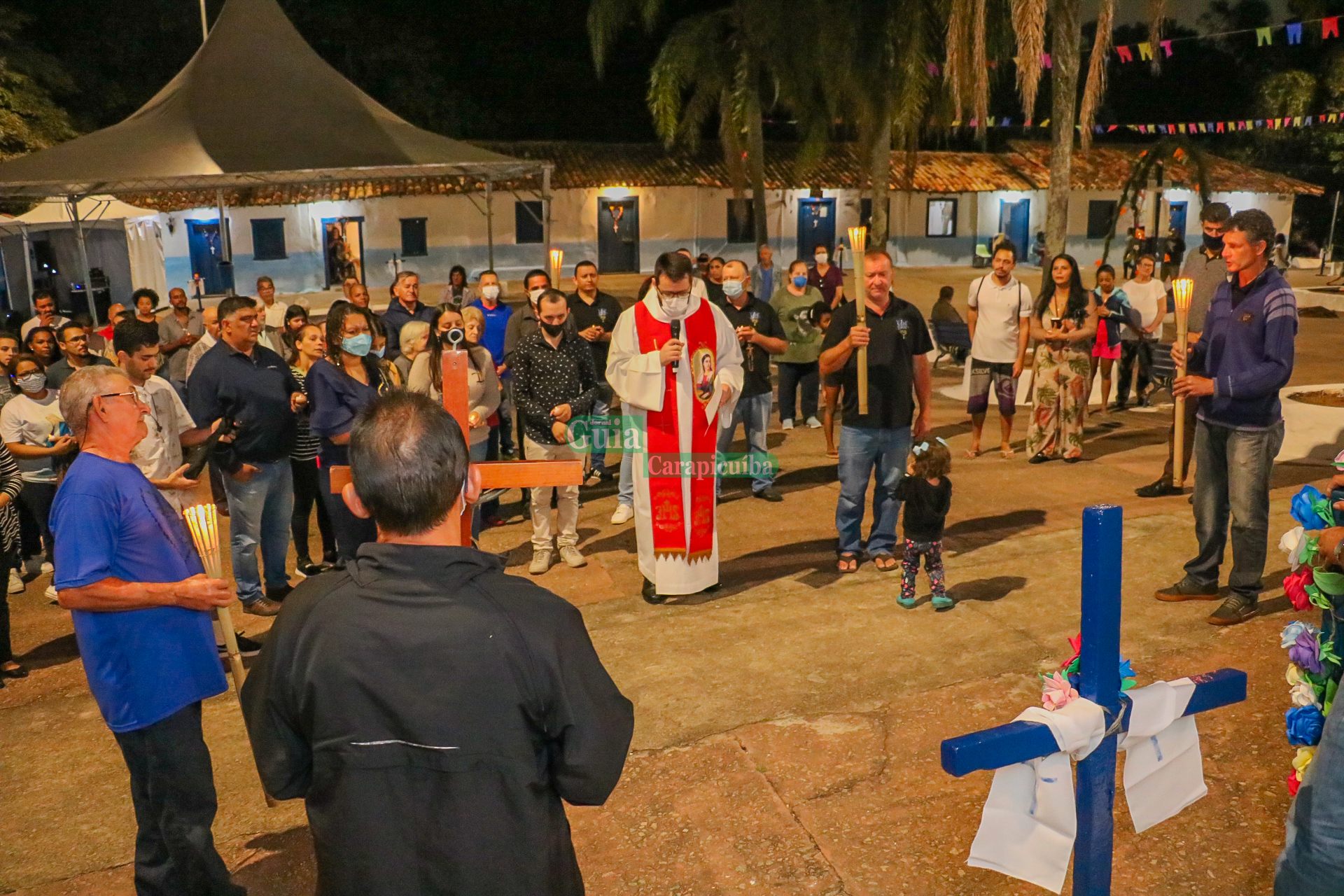 Festa da Santa Cruzinha na Aldeia de Carapicuíba é neste final de semana