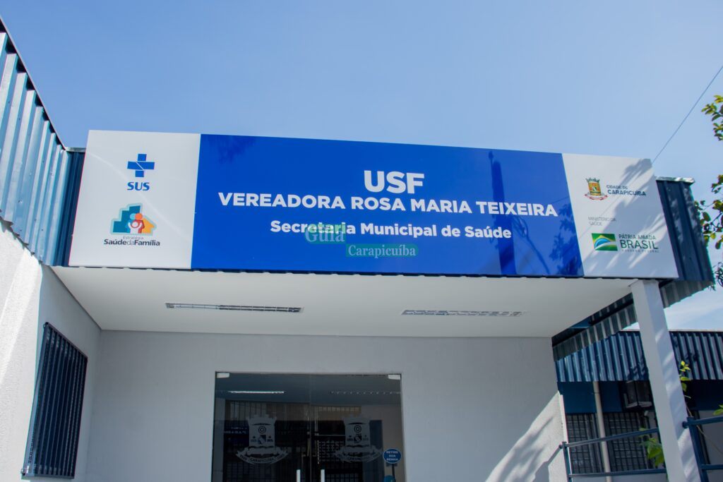 Carapicuíba entrega revitalização da USF Vereadora Rosa Maria Teixeira, no Jardim Ana Estela