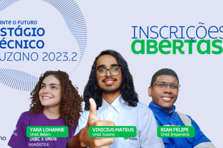 Suzano abre inscrições para Programas de Estágio 2023